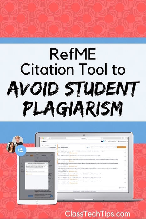 RefME Citation Tool to Avoid Student Plagiarism | Soup for thought | Scoop.it