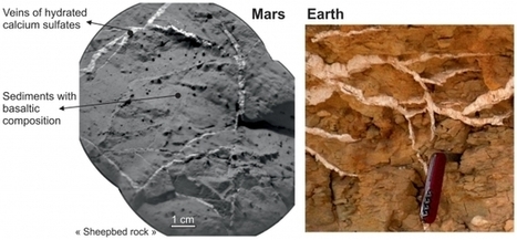 Du gypse identifié sur Mars par ChemCam, une zone à forer pour le rover Curiosity | Les laboratoires du CNRS Occitanie Ouest dans la presse | Scoop.it