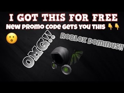 Roblox New Promo Code Gives You Dominus 1bill