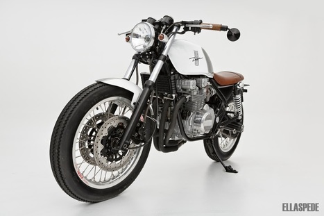 Kawasaki ZR550 Zephyr Cafe Racer | Ellaspede - Grease n Gasoline | Cars | Motorcycles | Gadgets | Scoop.it