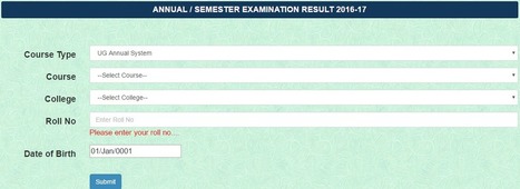 Mgkvp Ba 1st Year Result 2017 Www Mgkvp Ac In B