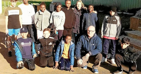 Douze jeunes des quartiers de Ploufragan en apprentissage de tennis | L'actualité des quartiers politique de la ville de Bretagne et Pays de la Loire | Scoop.it