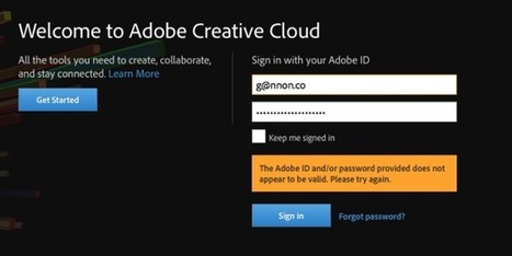 Adobe Creative Cloud Is Down, Rendering Apps Unusable... Chat Support Useless | Photo Editing Software and Applications | Scoop.it
