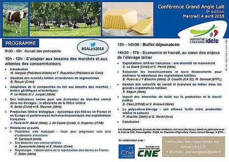 Retrouvez les supports de la Conf&eacute;rence Grand Angle Lait 2018 ! | Actualit&eacute;s de l'&eacute;levage | Scoop.it