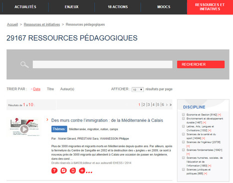 France Université Numérique - FUN |  Ressources pédagogiques | Moteur de recherche | 21st Century Learning and Teaching | Scoop.it