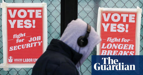 ‘You feel like you’re in prison’: workers claim Amazon’s surveillance violates labor law | US unions | The Guardian | PSLabor:  Your Union Free Advantage | Scoop.it