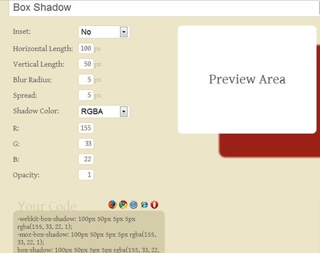 CSS3 Generator | Best Freeware Software | Scoop.it