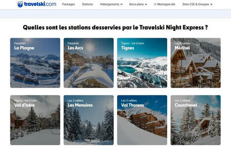 Un train de nuit va connecter dès cet hiver, Paris à 8 stations de ski mythiques des Alpes | Enjeux du Tourisme de Montagne | Scoop.it
