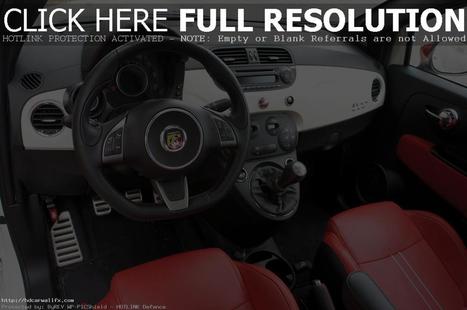 Fiat 500 Abarth Interior Wallpaper Wide Hdcar