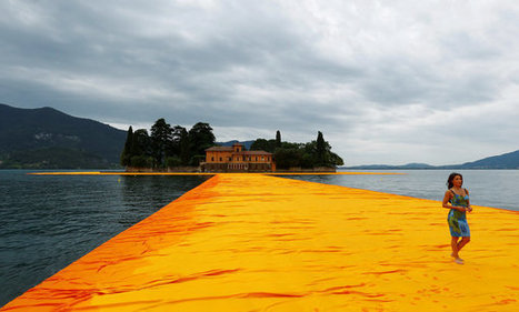 Christo: “The Floating Piers” | Art Installations, Sculpture, Contemporary Art | Scoop.it