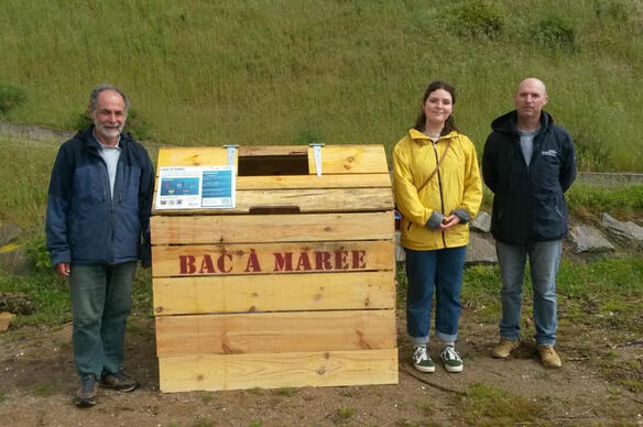Dans ce port de Loire-Atlantique, un bac à marée pour collecter et recycler les déchets plastiques
