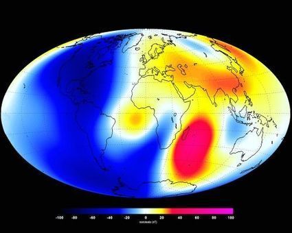 L'affaiblissement du champ magnétique terrestre se confirme | Ciencia-Física | Scoop.it