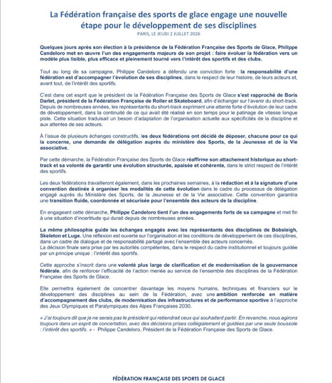 𝗟𝗮 𝗙𝗲́𝗱𝗲́𝗿𝗮𝘁𝗶𝗼𝗻 𝗙𝗿𝗮𝗻𝗰̧𝗮𝗶𝘀𝗲 𝗱𝗲𝘀 𝗦𝗽𝗼𝗿𝘁𝘀 𝗱𝗲 𝗚𝗹𝗮𝗰𝗲 (𝗙𝗙𝗦𝗚) 𝗲𝗻𝗴𝗮𝗴𝗲 𝘂𝗻𝗲 𝗻𝗼𝘂𝘃𝗲𝗹𝗹𝗲 𝗲́𝘁𝗮𝗽𝗲 𝗽𝗼𝘂𝗿 𝗹𝗲 𝗱𝗲́𝘃𝗲𝗹𝗼𝗽𝗽𝗲𝗺𝗲𝗻𝘁 𝗱𝗲 𝘀𝗲𝘀... | 4 - Nouvelles pratiques sportives | Scoop.it