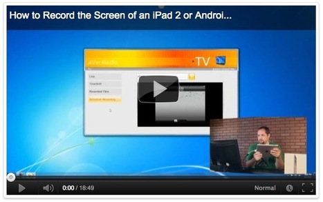 How To Do Screen-Recordings, Video Tutorials and Screencasts on your iPad or iPhone | Presentation Tools | Scoop.it