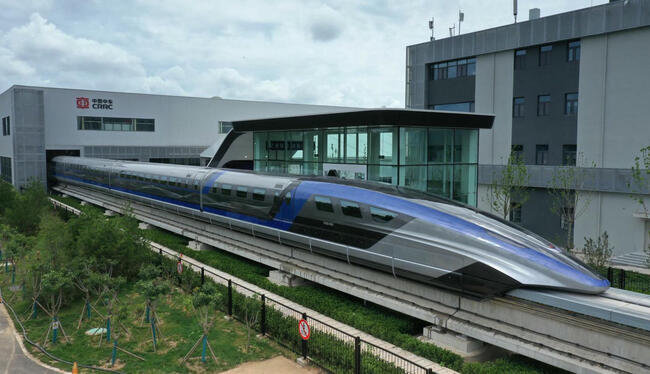 La Chine mise sur les trains à sustentation magnétique