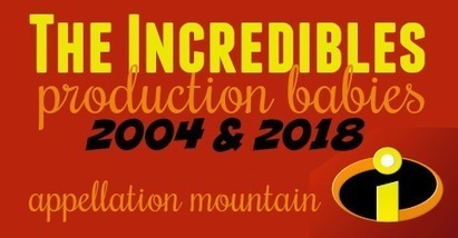 Incredibles Production Babies: Original and Incredibles II | Name News | Scoop.it
