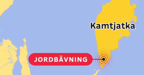 Kraftig jordb&auml;vning p&aring; Kamtjatkahalv&ouml;n i Ryssland | Utrikes | A1Uutiset | Scoop.it