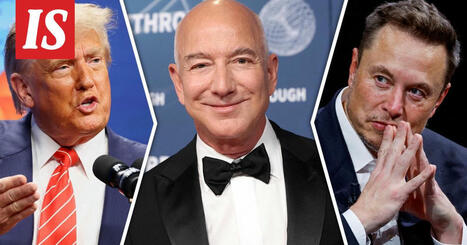 WSJ: Jeff Bezos yrittää hyötyä Trumpin ja Muskin riidasta | 1Uutiset - Lukemisen tähden | Scoop.it