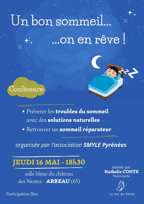 Conférence sur le sommeil à Arreau le 16 mai | Vallées d'Aure & Louron - Pyrénées | Scoop.it