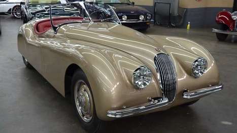 Clark Gable’s custom 1952 Jaguar XK120 is up for auction | Les Gentils PariZiens | style & art de vivre | Scoop.it