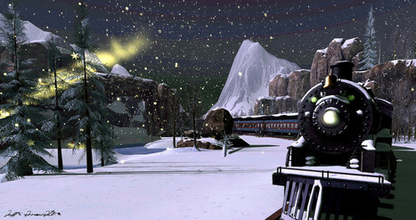 DRD Arctic Express - Moonlight Sonata - Second Life | Second Life Destinations | Scoop.it