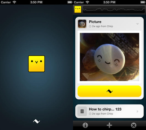 Chirp Lets You Send Photos from Device to Device Using Sound | Photo Editing Software and Applications | Scoop.it