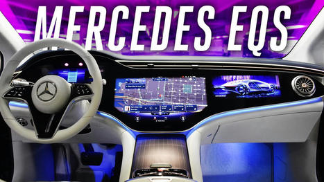 2022 Mercedes-Benz EQS : An Electric S-Class with over 400 miles of range | Technology in Business Today | Scoop.it