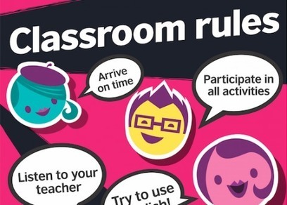 Teens classroom rules posters - Funky pink | Medien & Informatik – Zyklus 2 | Scoop.it