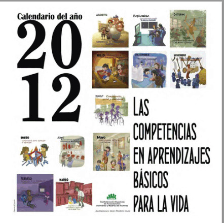 Calendario 2012 - Las Competencias Básicas.- | aal66 | Scoop.it
