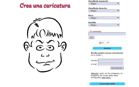 Crear caricaturas online sin tener que dibujar | TIC & Educación | Scoop.it