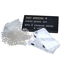 Professional Photo Board Set with 19mm White Characters and Numbers | Archaeology Tools | Scoop.it