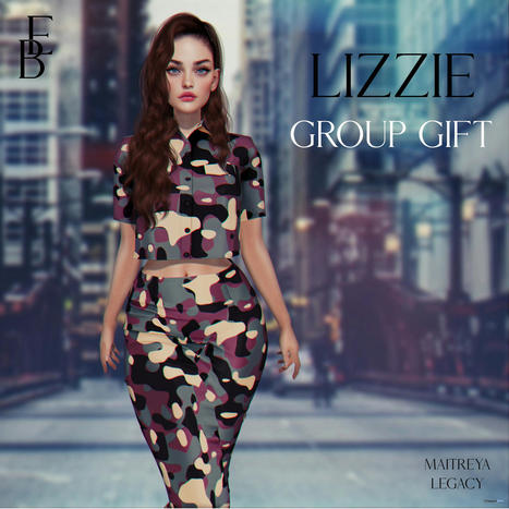 Lizzie Dress September 2021 Group Gift by Belle Epoque | Teleport Hub - Second Life Freebies | Second Life Freebies | Scoop.it