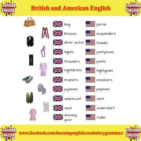 British and American English difference | Linguistics & Language Neurology | Scoop.it