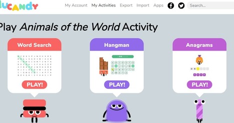 How to Create Vocabulary Games on Educandy via @rmbyrne | eflclassroom | Scoop.it