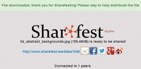 Sharefest : partager des fichiers en Peer2Peer ! | Time to Learn | Scoop.it