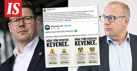 Antti Lindtman ja Jarkko Eloranta arvostelevat kokoomuksen jakamaa kuvaa | 1Uutiset - Lukemisen tähden | Scoop.it