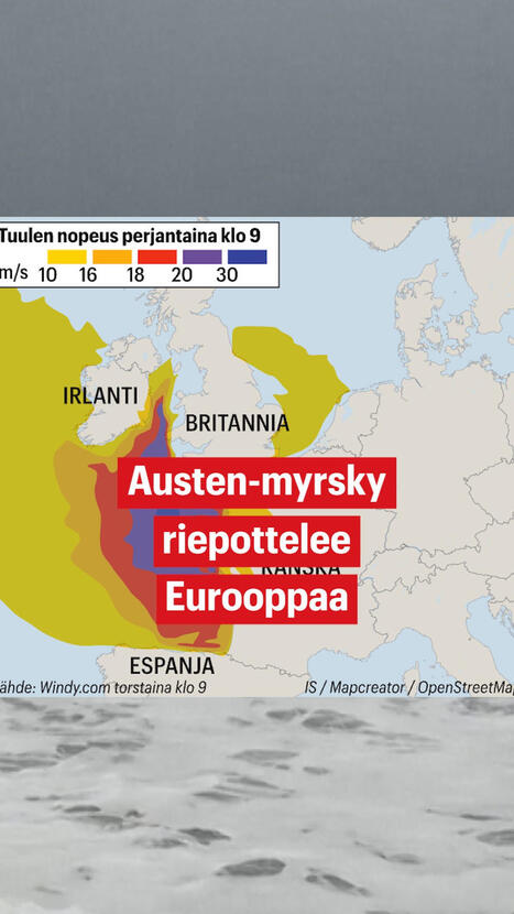 Austen-myrsky riepottelee Eurooppaa | A1Uutiset | Scoop.it