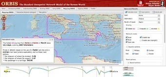Interactive maps of travel through the Roman Empire | Creative teaching and learning | Scoop.it
