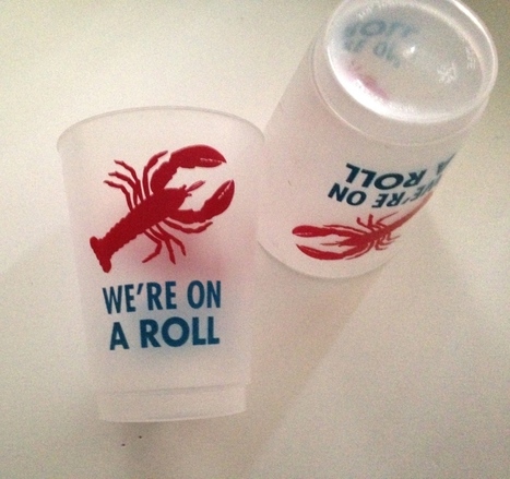 Lobster Cups We're On a Roll lobster bake beverage cup set of 10 | Backyard Barbecues, Cookouts, tailgating ideas | Scoop.it