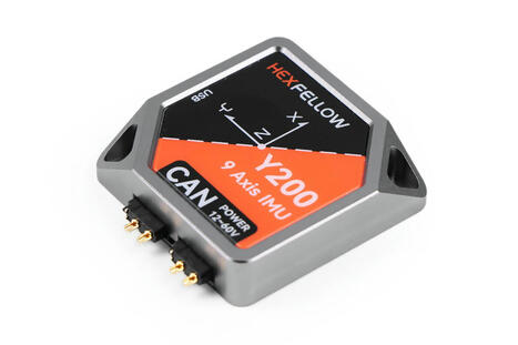 Hexfellow Y200 IMU – An industrial 9-axis sensor with shock-resistant housing, CAN Bus, and 60V input - CNX Software | Embedded Systems News | Scoop.it