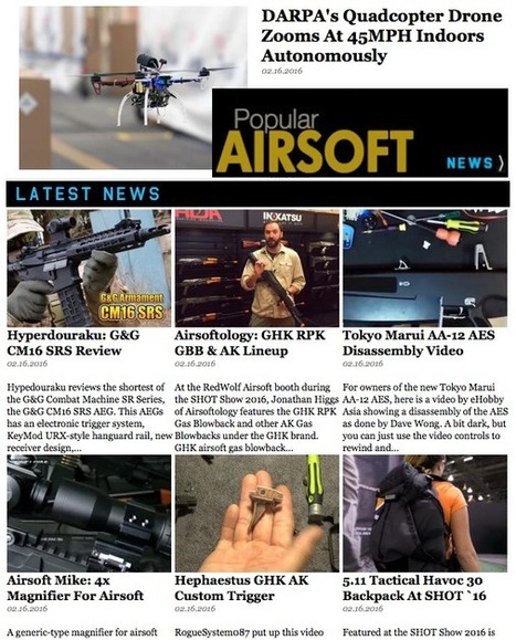 POPULAR AIRSOFT NEWS - FEBRUARY 16 | Thumpy's 3D House of Airsoft™ @ Scoop.it | Scoop.it