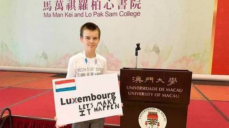 #Luxembourg: Un jeune scientifique médaillé en Chine | #STEM #Coding | Luxembourg (Europe) | Scoop.it