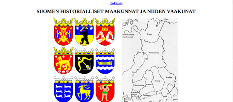 Suomen historialliset maakunnat | 1Uutiset - Su...