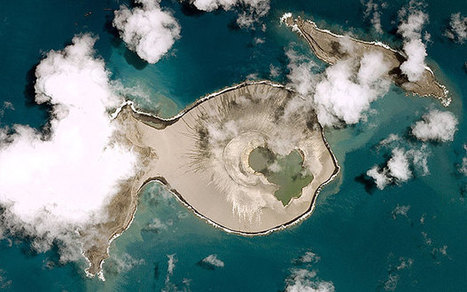 New Pacific island off Tonga | Stage 4 Landforms & Landscapes | Scoop.it