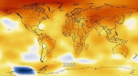 La NASA illustre le réchauffement climatique depuis 1880 | Santé au travail  - Santé et environnement | Scoop.it