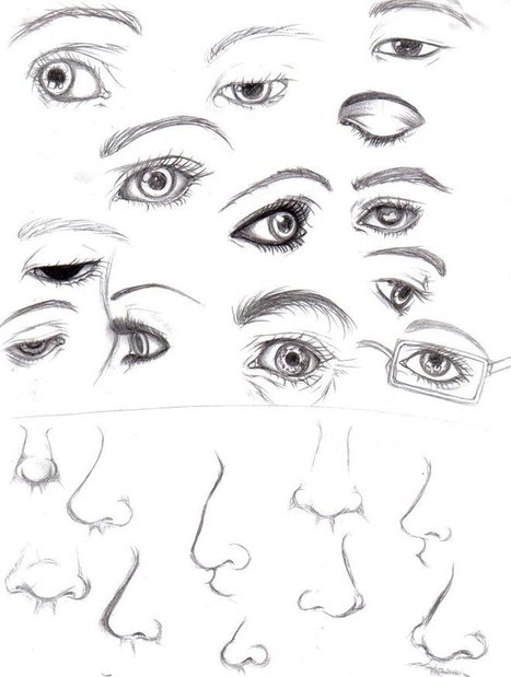 Anime and manga eyes Drawing Reference and Sketches for Artists