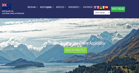 FOR CHINESE CITIZENS - NEW ZEALAND New Zealand Government ETA Visa - NZeTA Visitor Visa Online Application - 新西兰在线签证 - 新西兰政府官方签证 - NZETA | SEO | Scoop.it