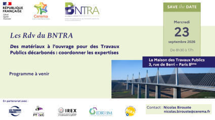 Save the Date "Les Rendez-vous du BNTRA" du 23 septembre 2026 | Lire, se documenter, savoir... Bibliographie portant sur nos th&eacute;matiques | Scoop.it