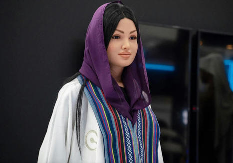 Primeiro robô humanoide mulher da Arábia Saudita sabe que não deve falar sobre sexo ou política, diz seu criador | Inovação Educacional | Scoop.it
