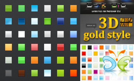 Ultimate Collection of 500+ Photoshop Layer Styles for your design - Free Download | Freakinthecage Webdesign Lesetips | Scoop.it